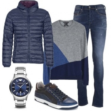 Outfit In blu