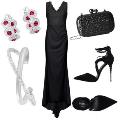 Outfit Brillante sul nero