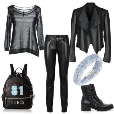 Outfit Braccialetto azzurro