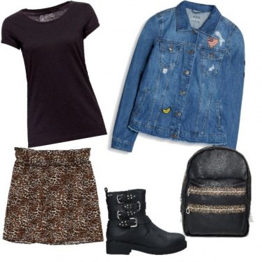 Outfit Autunno maculato