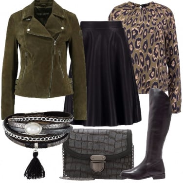 Outfit Un particolare tipo di gonna