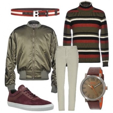 Outfit Righe a colori