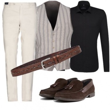 Outfit Con la camicia nera