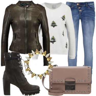Outfit Vacanze di natale rock