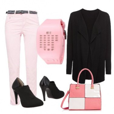 Outfit Rosa d\'autunno