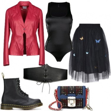 Outfit Ballerina Rock