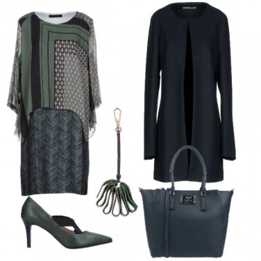 Outfit Blu petrolio