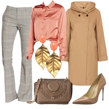 Outfit Principe di Galles in rosa