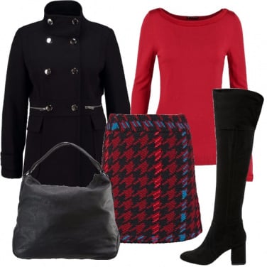 Outfit Diversamente pied de poule