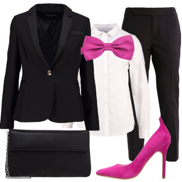 Outfit Smoking per la festa