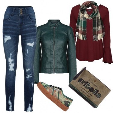 Outfit Super con le Superga