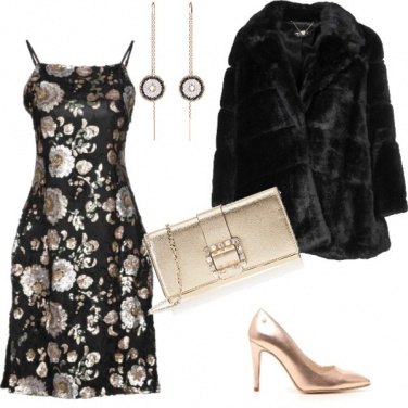 Outfit Gold and black