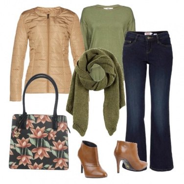 Outfit Una borsa a fiori
