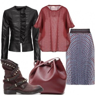 Outfit La gonna con fascia elastica
