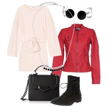 Outfit Vestito nude