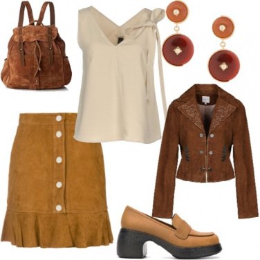 Outfit Scamosciato