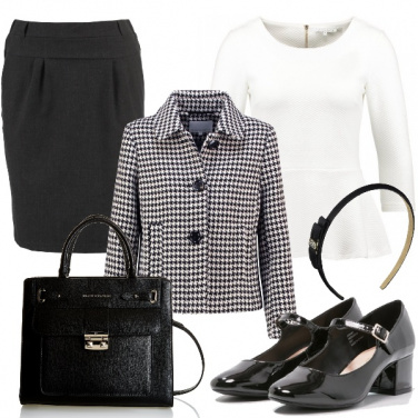 Outfit Bon ton in ufficio