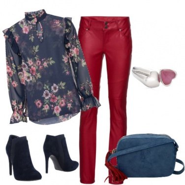 Outfit Blusa a fiori