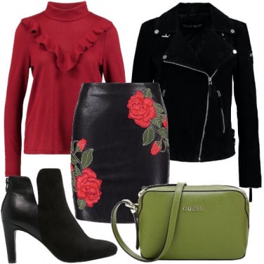 Outfit Fiori sulla pelle