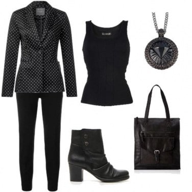 Outfit Total black... o quasi