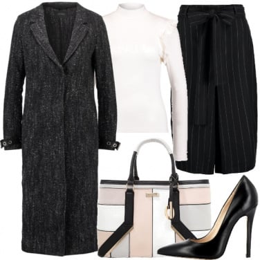 Outfit Righe e spighe
