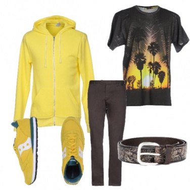 Outfit Tracce di giallo