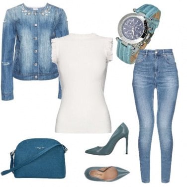 Outfit Jeans in ufficio