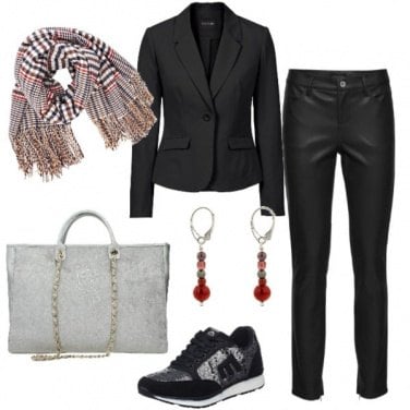 Outfit Nero chic