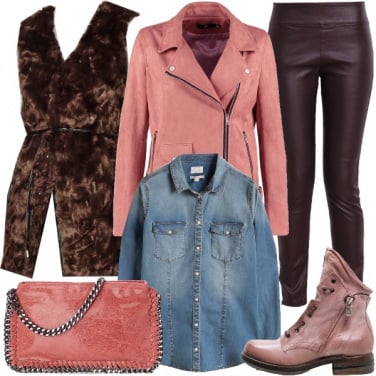 Outfit Cioccolato rock