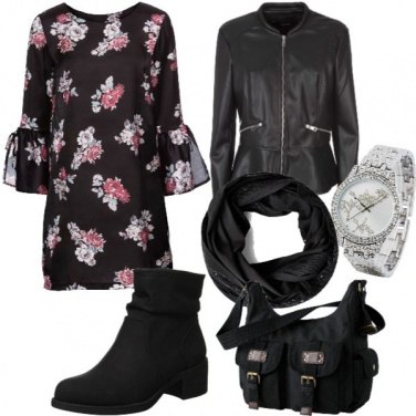 Outfit Vestitino fiorato