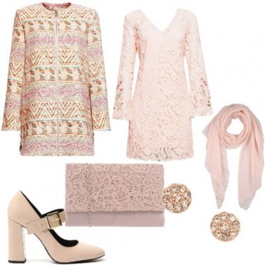 Outfit Elegante con il cappottino etnico