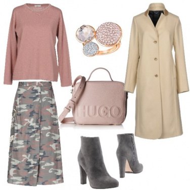 Outfit Rosa per donne forti