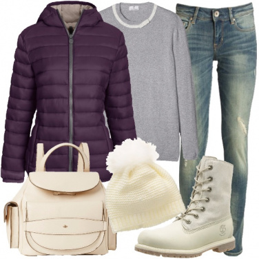 Outfit Fiocchi di neve in città