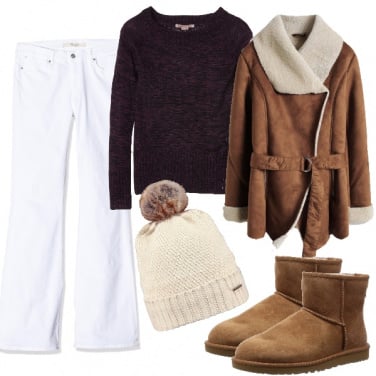Outfit Bianco d\'inverno