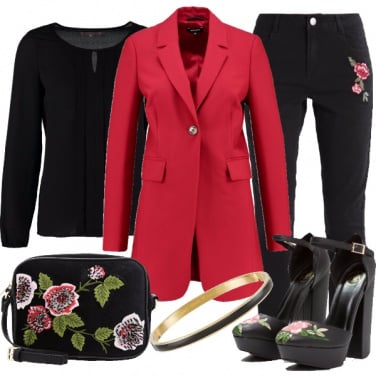 Outfit Dettagli floreali