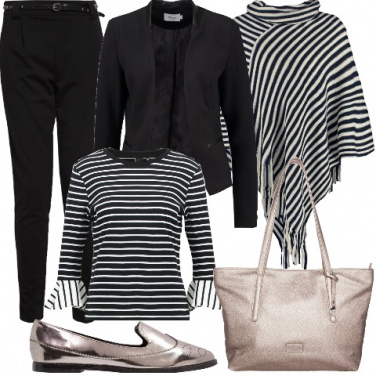 Outfit Righe optical