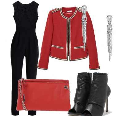 Outfit Il rosso che mi dona