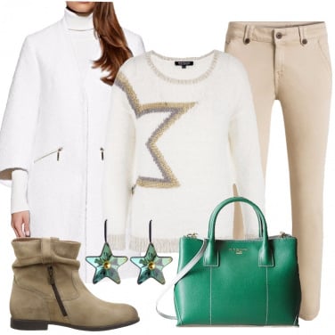 Outfit La borsa verde.