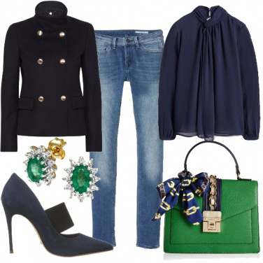 Outfit Chic con i jeans