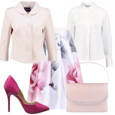 Outfit Gonna floreale