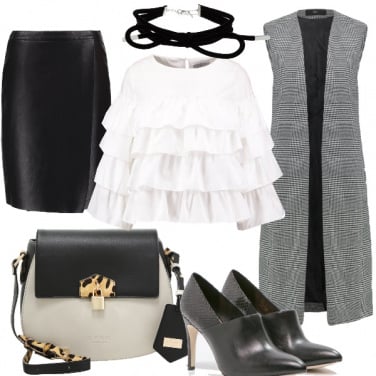 Outfit Scacchi con brio