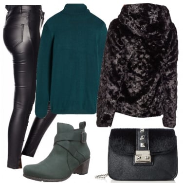 Outfit Verde trendy