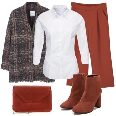 Outfit Camicia bianca per tutto