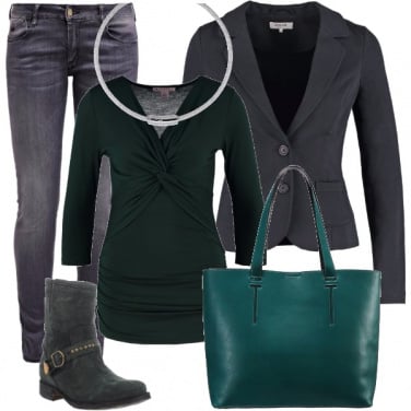 Outfit Casual in giacca