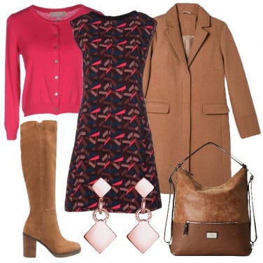 Outfit Rosa shocking da ufficio