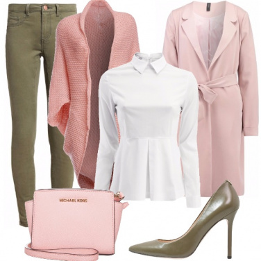 Outfit Femminilità in rosa