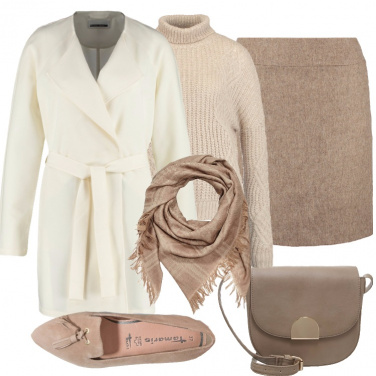 Outfit Colori neutri e comfort