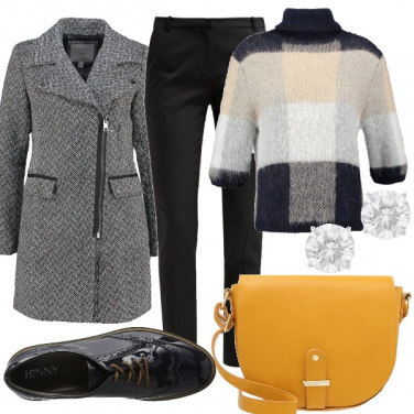 Outfit La mia borsa spicy mustard