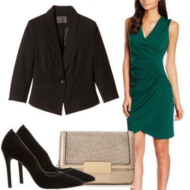 Outfit Blazer e tubino