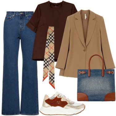 Outfit stile Burberry lowcost 885 Look da Indossare Bantoa